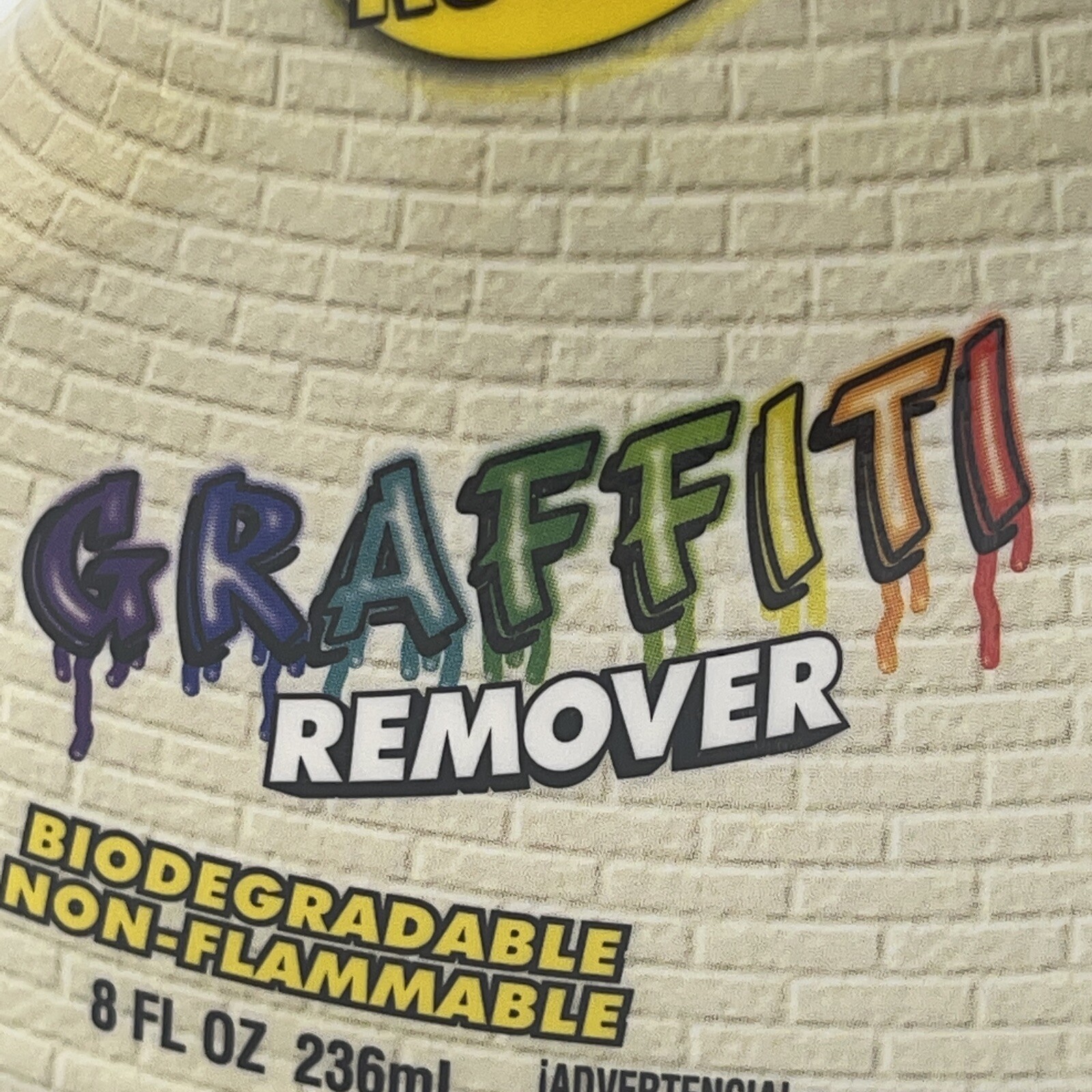 Lot Of 4 Rust-Oleum Krud Kutter Graffiti Remover Each 8 oz. Spray Bottle