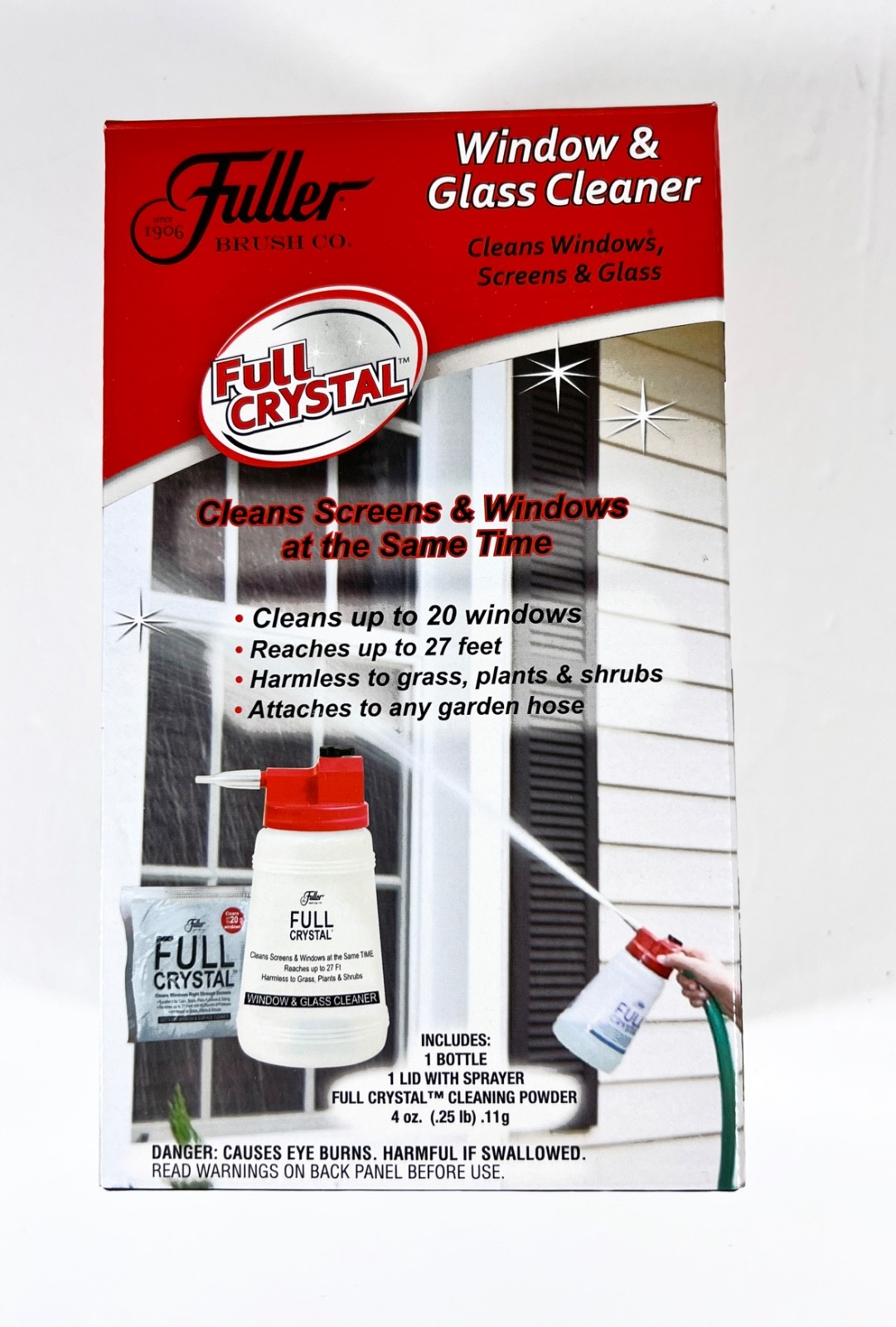 Full Crystal – Window & Glass Cleaner Kit – Fuller Brush Co – NEW