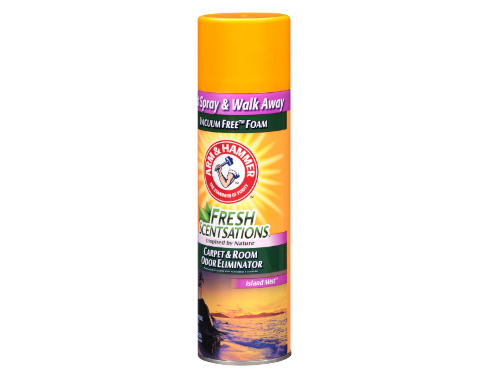 Arm & Hammer Fresh Scentsations Island Mist Odor Eliminator, 15oz Foam – 3 Pack