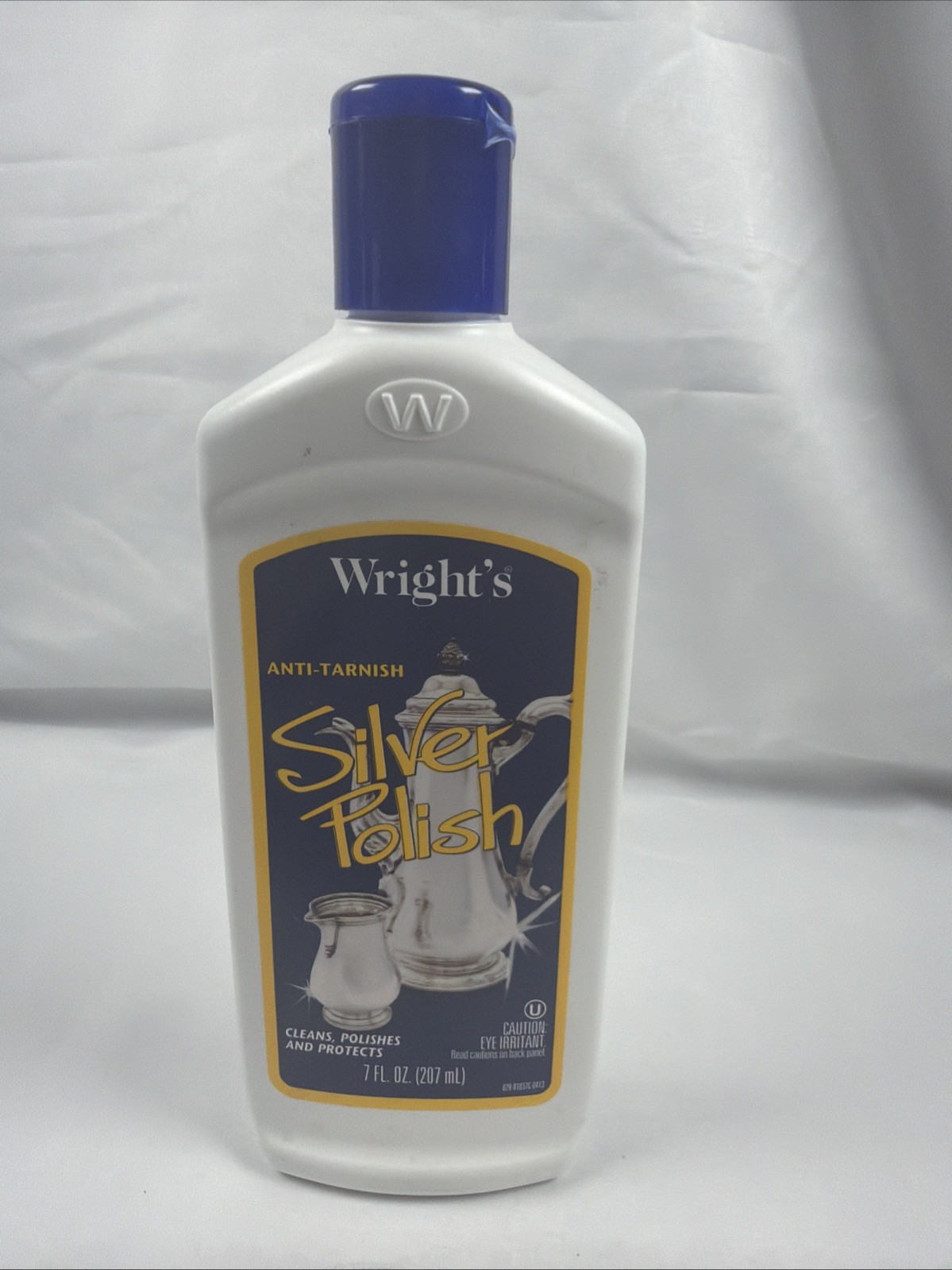 Wright’s Anti Tarnish Silver Polish 7 Oz Cleans Polishes Protects Full