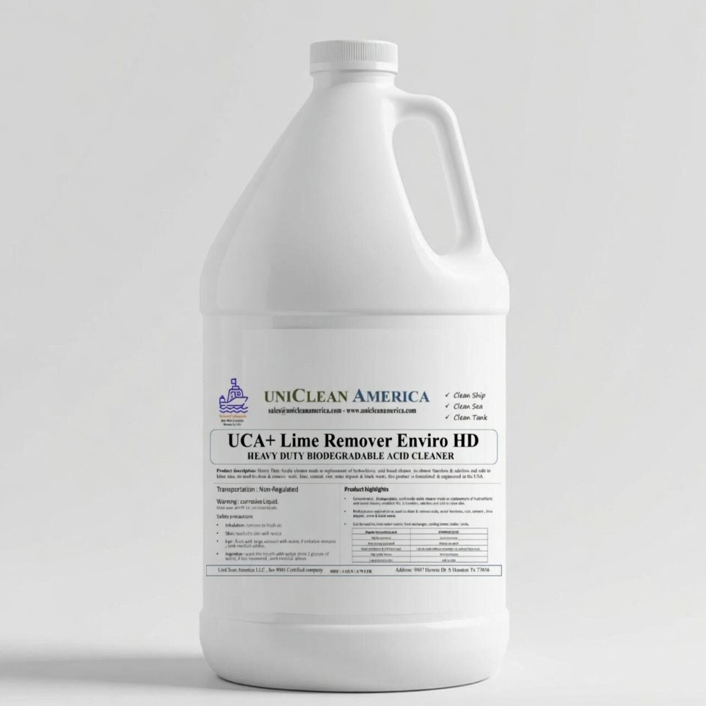 ACID CLEANER FOR ALL OF SCALE, LIME, CEMENT , NO FUMES , NO SMELL, MADE IN USA