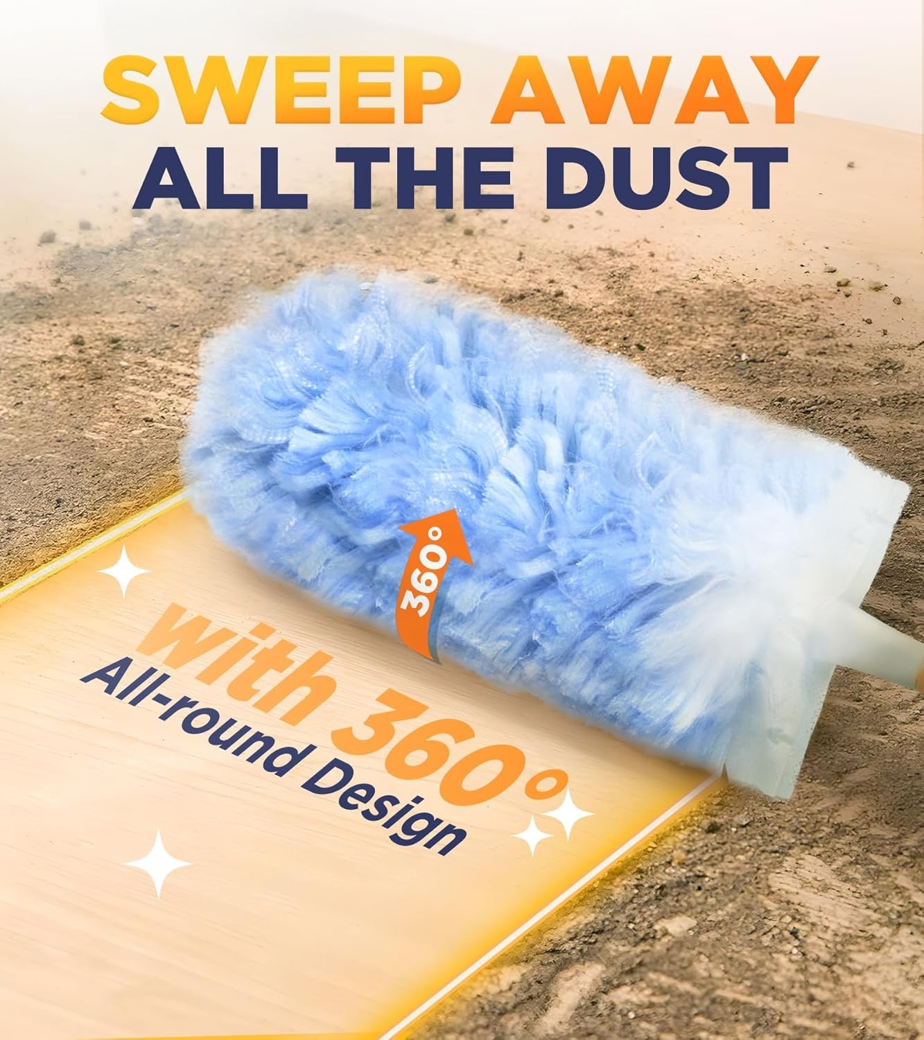 Heavy Duty Duster Refills for Swiffer Duster, 20 Count Duster Refills with 1 Han