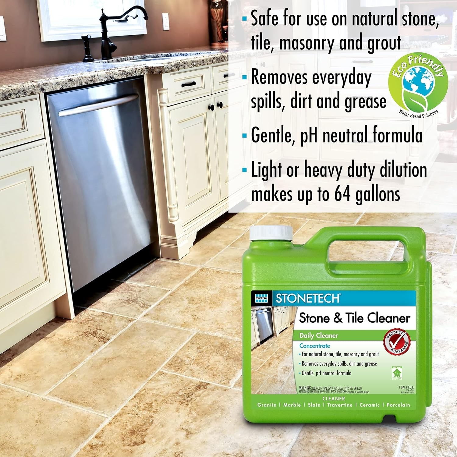 Stone Tile Cleaner 1 Gallon 3.8L .