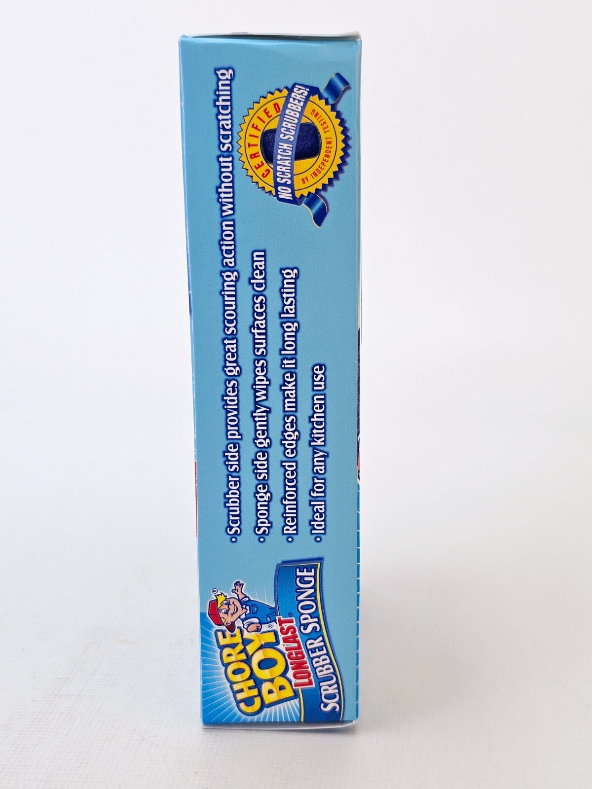 Chore Boy Longlast Scrubber Sponge Double Sided Assorted Colors Lot of 2