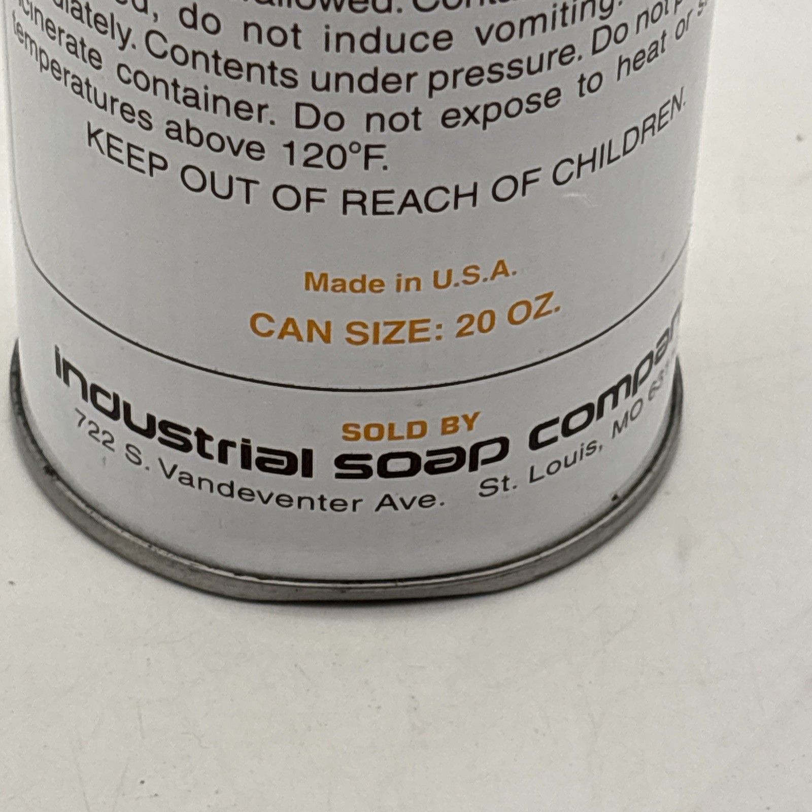 Lemon Glo All purpose polish 17 ounces industrial soap company Vintage (18.8 Oz)