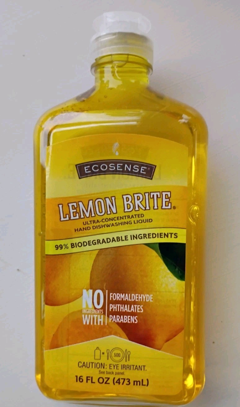 Melaleuca Ecosense Lemon Brite Concentrated Hand Dishwashing Liquid Lemon SEALED