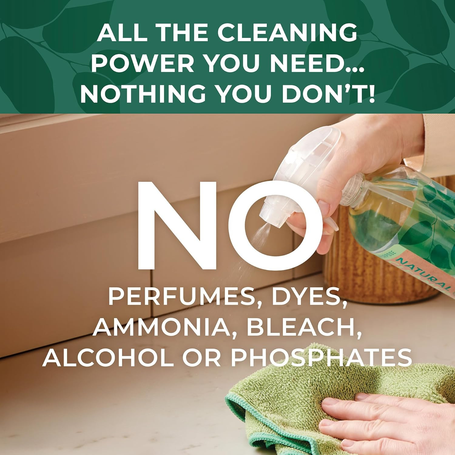 Pathopure Natural All-Purpose Cleaner Concentrate – Unscented, Non-Toxic for Cle