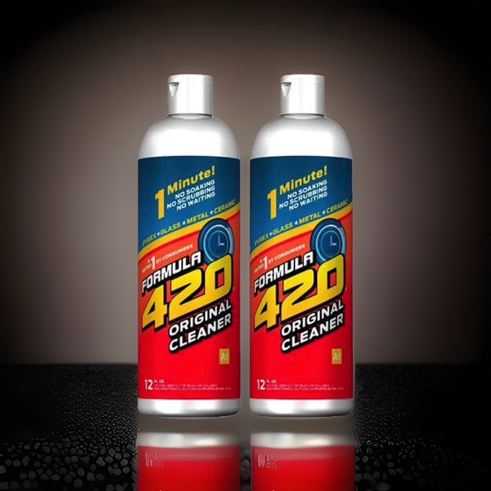 12 Oz. 3 Pack Formula 420 Glass Metal Ceramic Tobacco Pipe Cleaner USA Seller