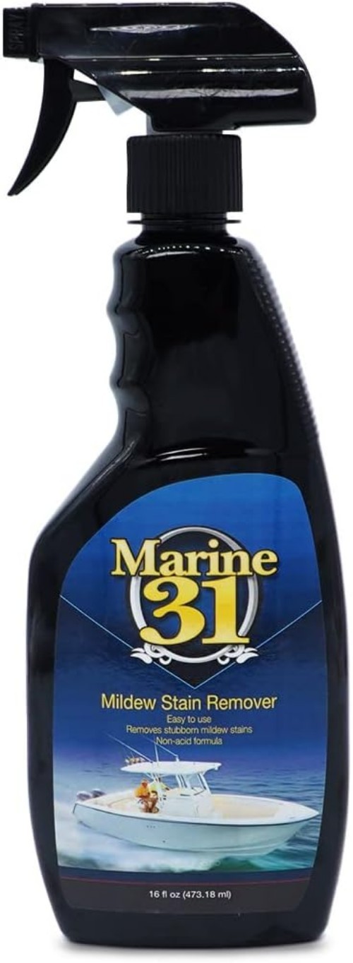Mildew Stain Remover & Cleaner | Effective for Boats, Home, Patio, & Bathroom…