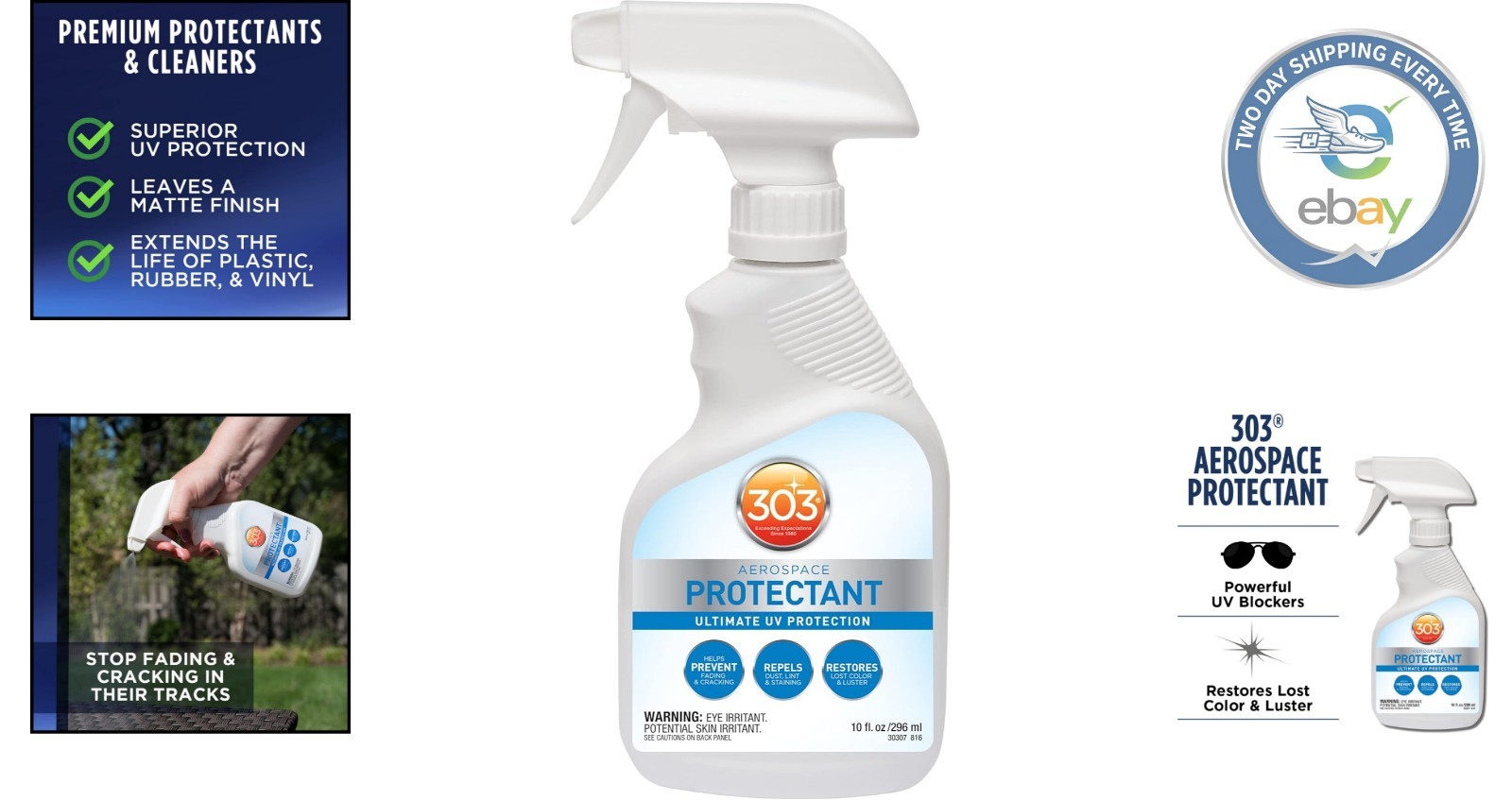 Ultimate UV Protectant Spray 10 Fl. Oz – Restores Surfaces to Pristine Condition