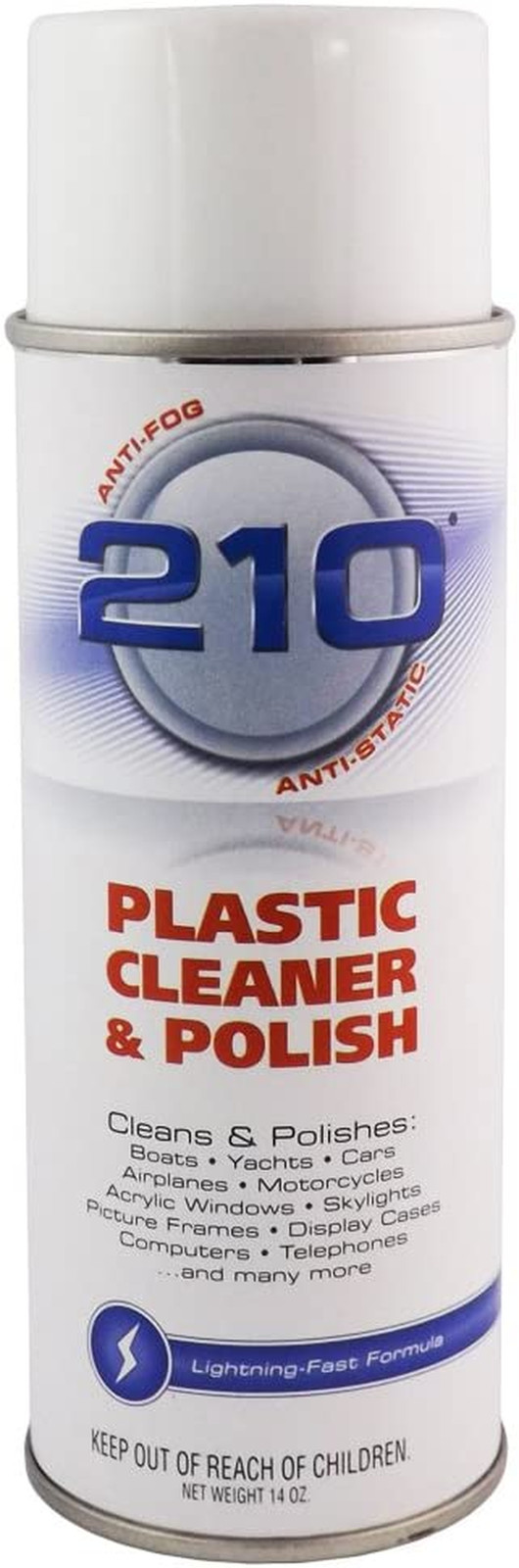 Sumner Laboratories (23304) 210 Plastic Cleaner/Polish – 14 fl. oz. Aerosol