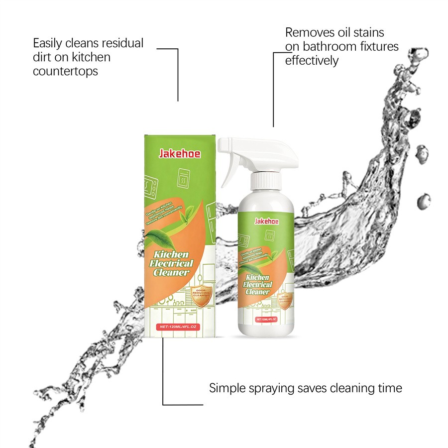 2PCS Natural Formula to Household Appliances, Kitchen Appliance Cleaner Spray