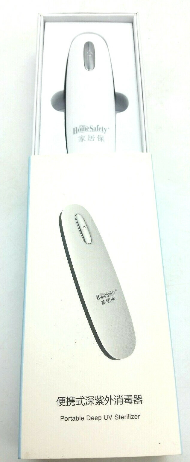 1-UV Led Portable Disinfection Sterilizer Light UVC Rechargeable Home US SELLER