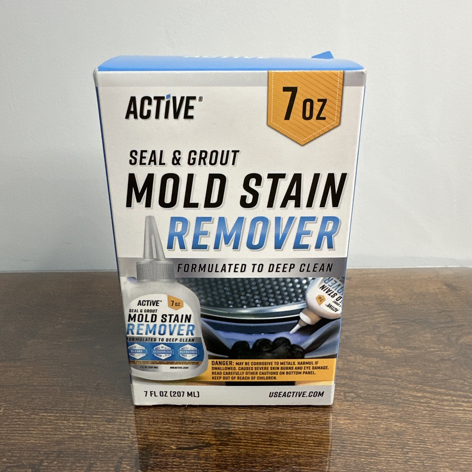 Active Mold Stain Remover Seal Grout Deep Clean 7oz