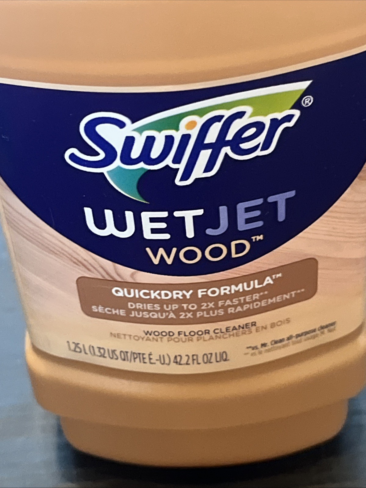NEW Swiffer WetJet Liquid Refill Wood Floor Liquid Cleaner, 1.25 Liter Bottle