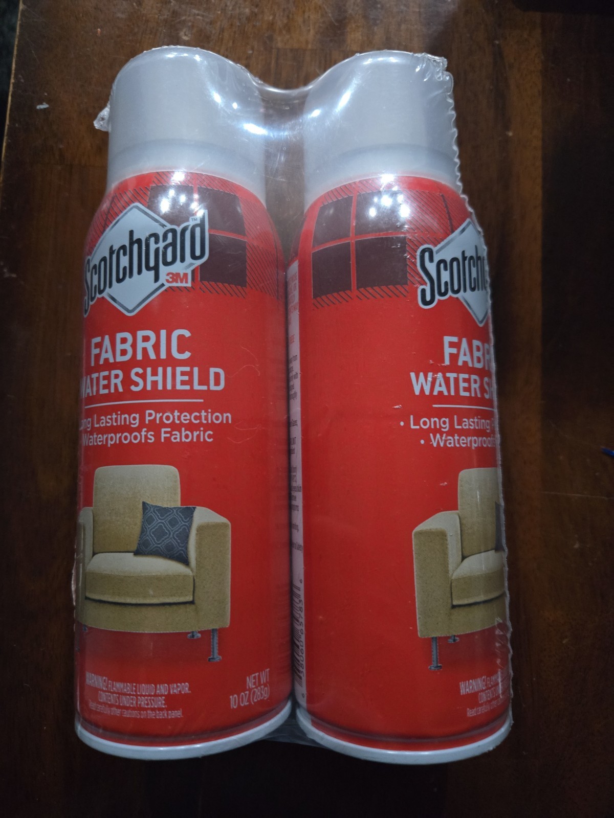 Scotchgard 3M Fabric Water Shield & Repellent Spray 2 Pk, 10oz Each New & Sealed