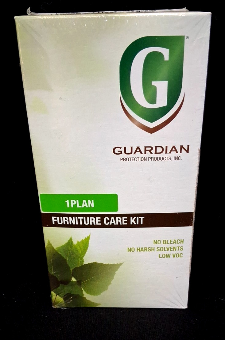Guardian Furniture Care Kit 1 Plan Rug Fabric Wood Leather USA Safe & Effective