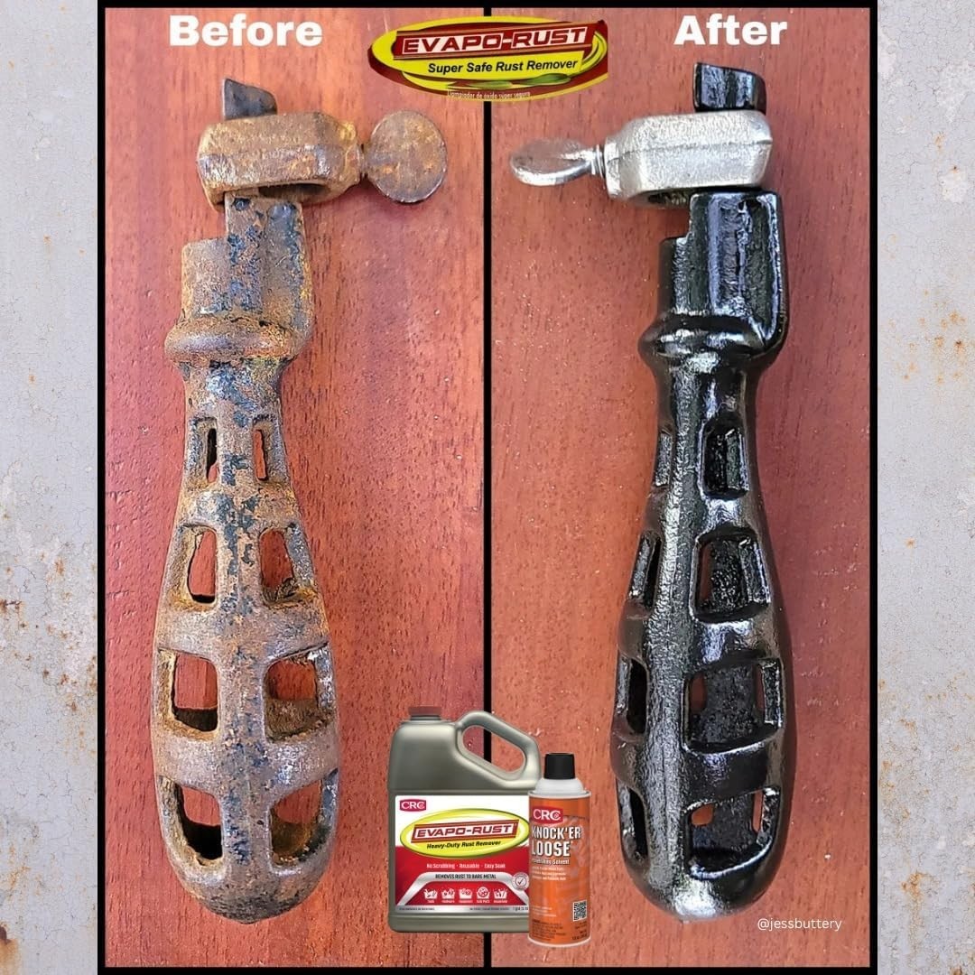 Super Safe 128 oz. Heavy-Duty Rust Remover – Non-Toxic, Water-Based Solution