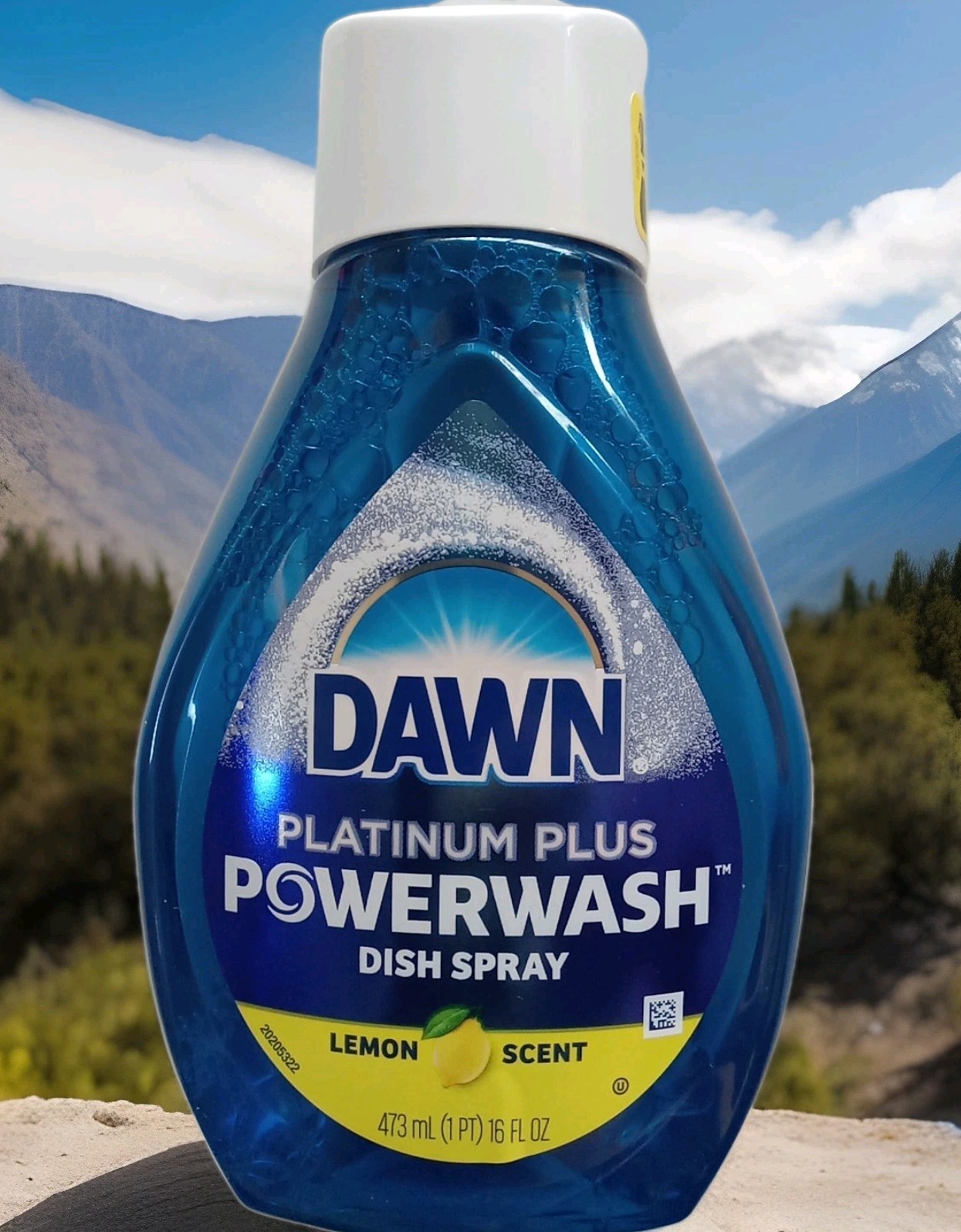 Dawn Powerwash Platinum Dish Multi-Purpose Spray Soap Refill Lemon Scent 16 oz.