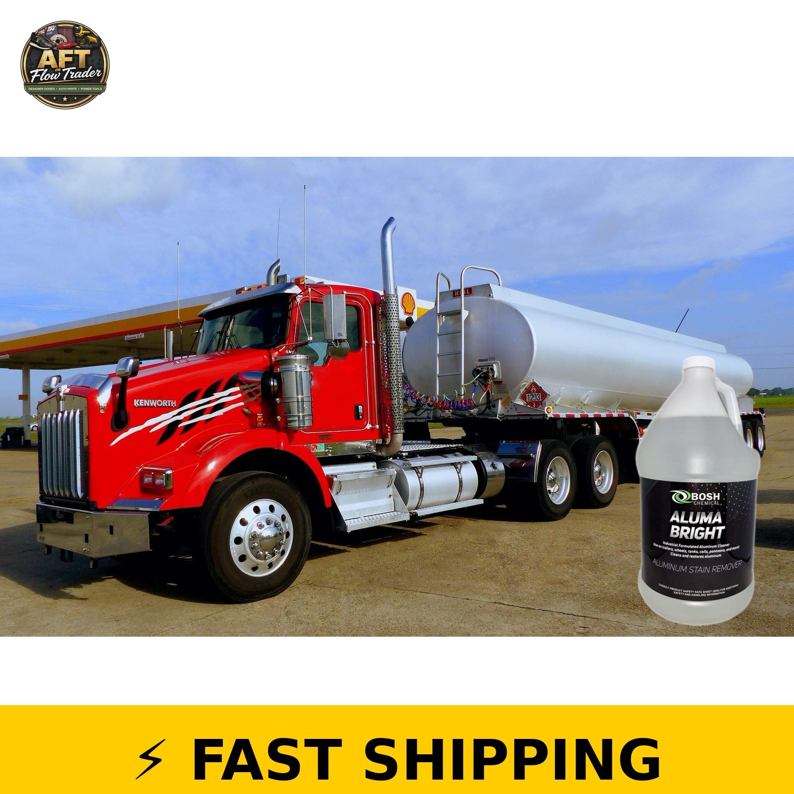 BOSH CHEMICAL Aluma Bright Aluminum Cleaner 1 Gallon Concentrate