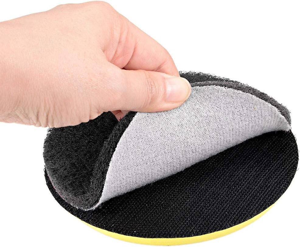 5 Inch 800 Grit 25PCS Drill Power Brush Tile Scrubber Scouring Pad Cleaning Tool