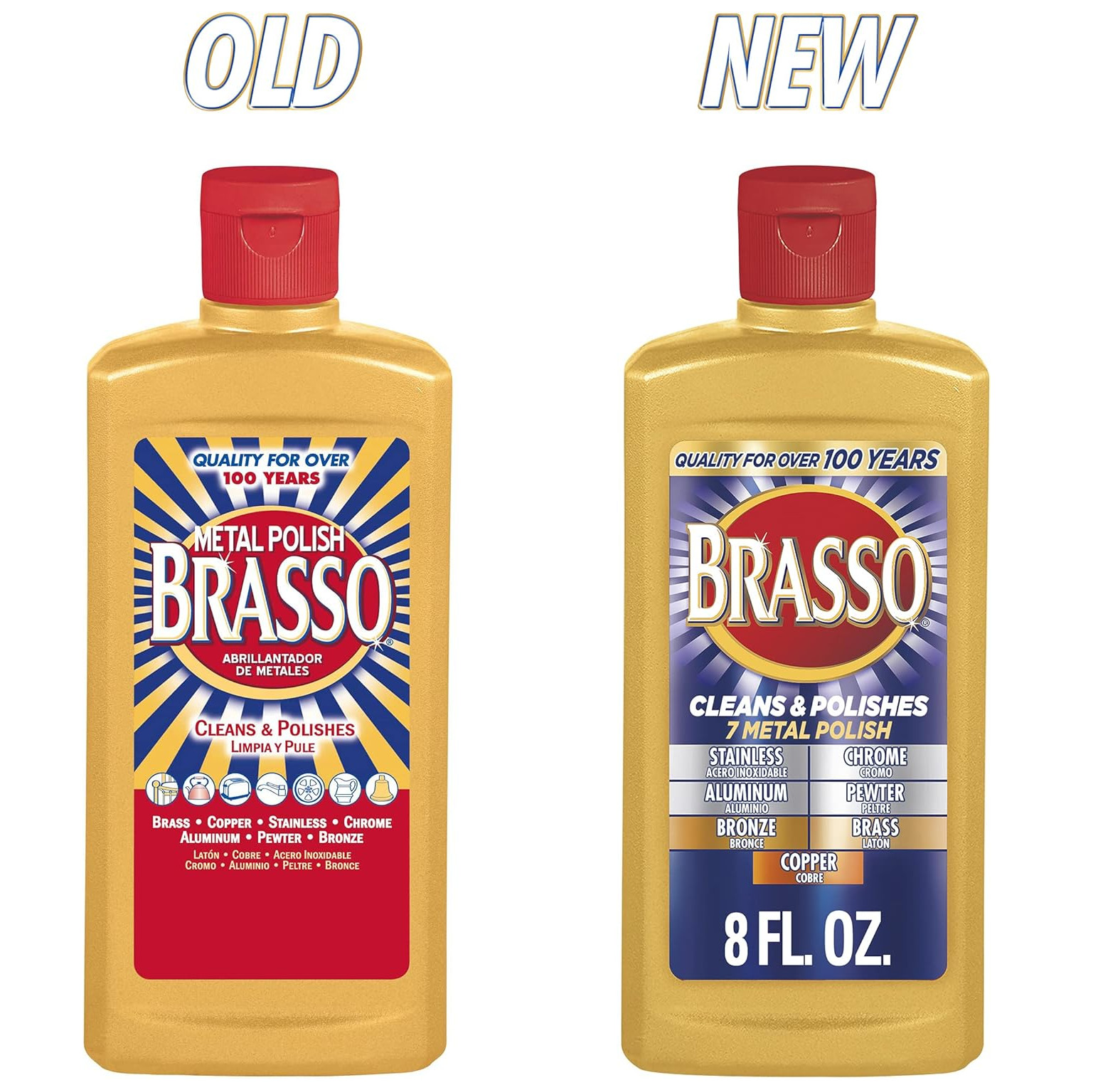 NEW Brasso-2660089334 Multi-Purpose Metal Polish, 8 oz(FAST SHIPPING)