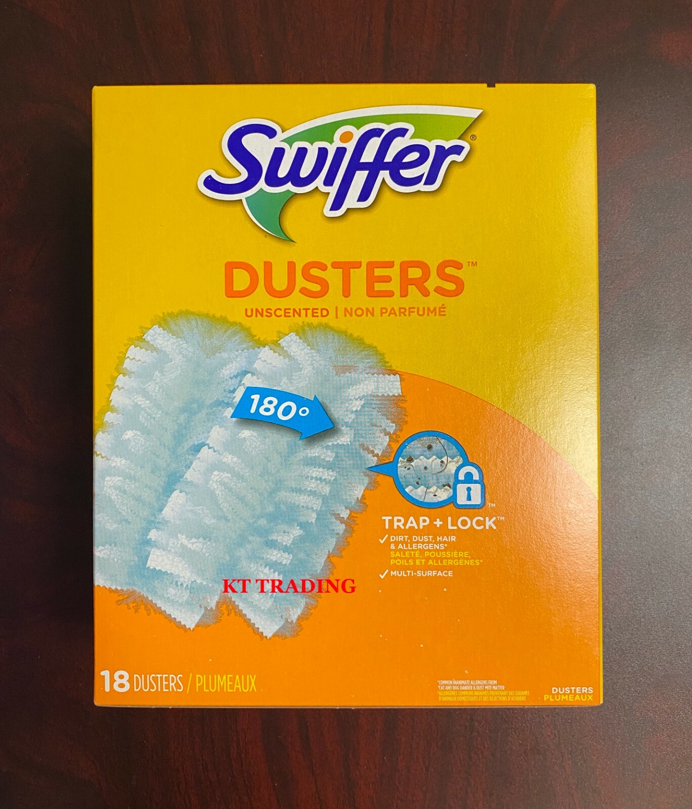 Swiffer Dusters 180 Degree Multi Surface Trap & Lock Dirt Unscented Refills 18ct