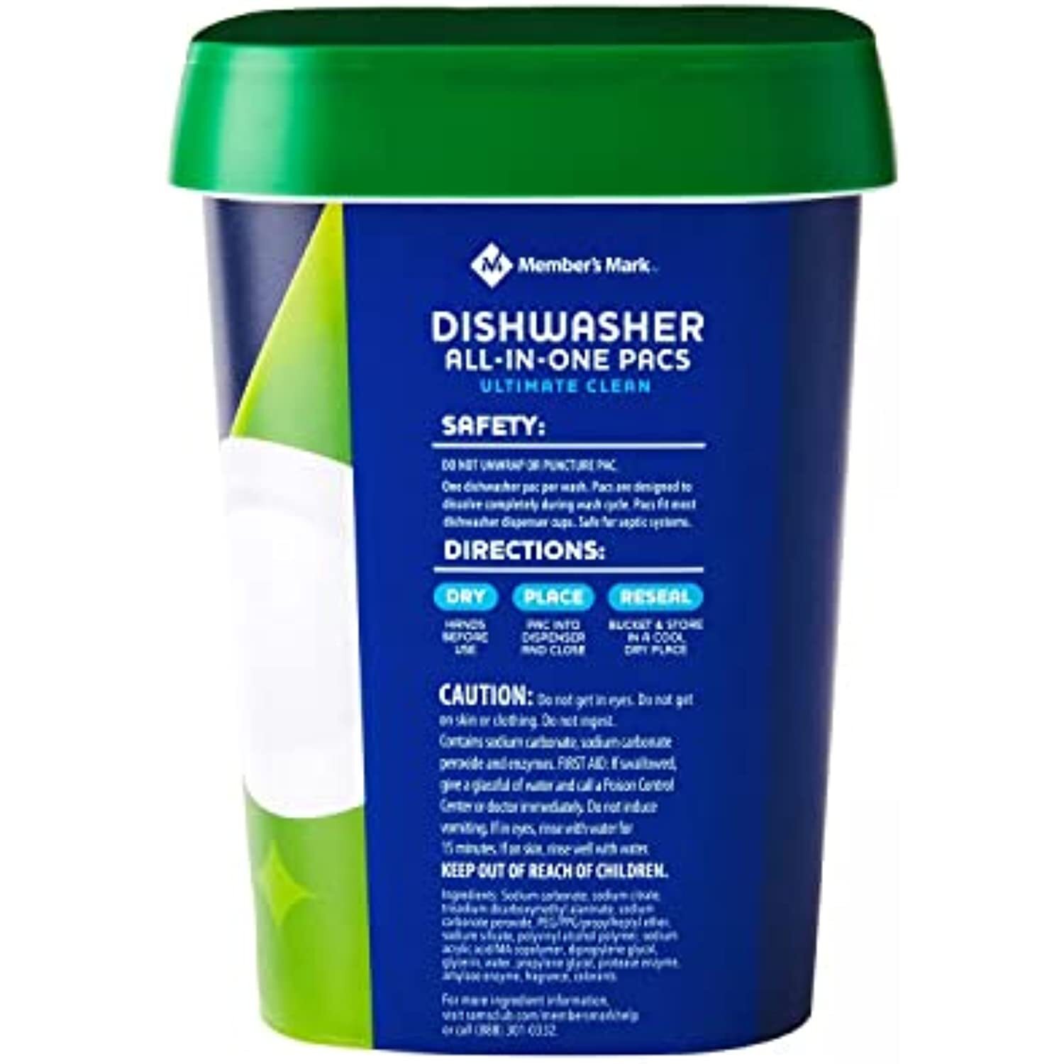 Member’s Mark Auto Dishwasher Pacs, Ultimate Clean (105 Count)