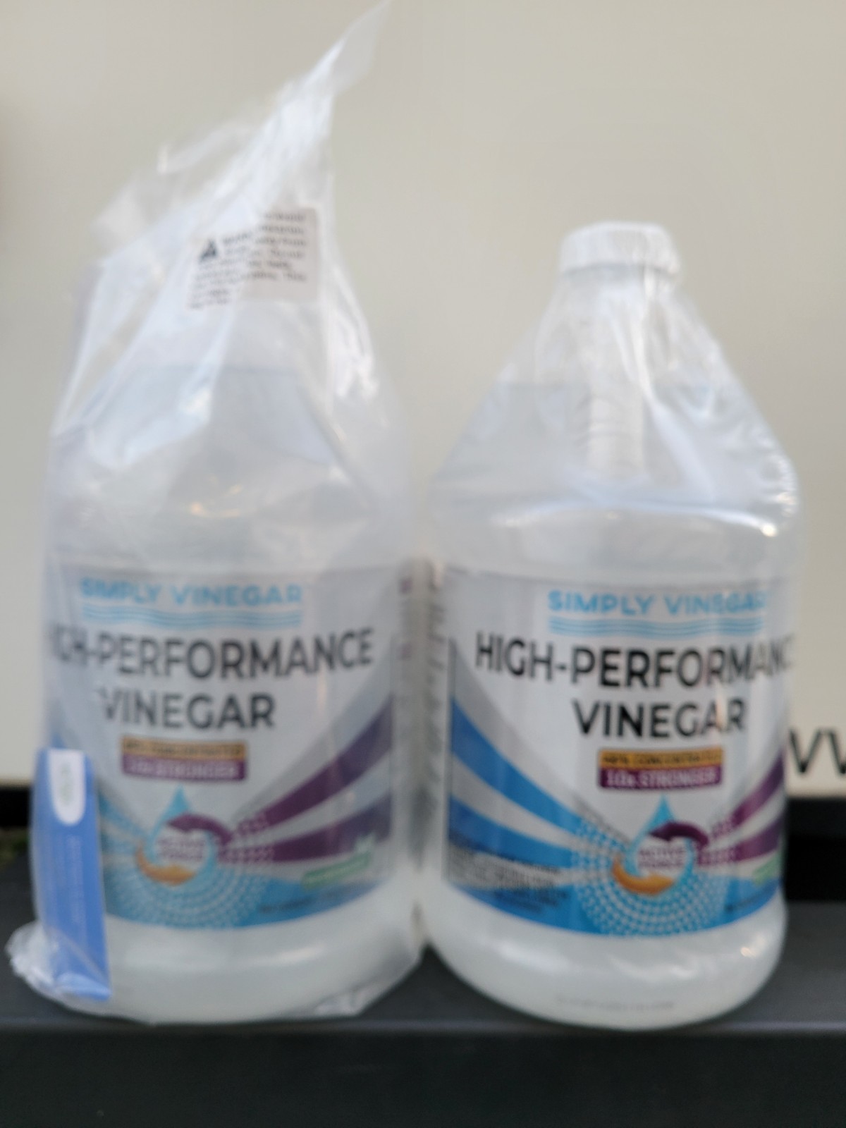 2(Two)Simply Vinegar Hi- Performance Vinegar 49% Concentrat. 10x Stronger Galons