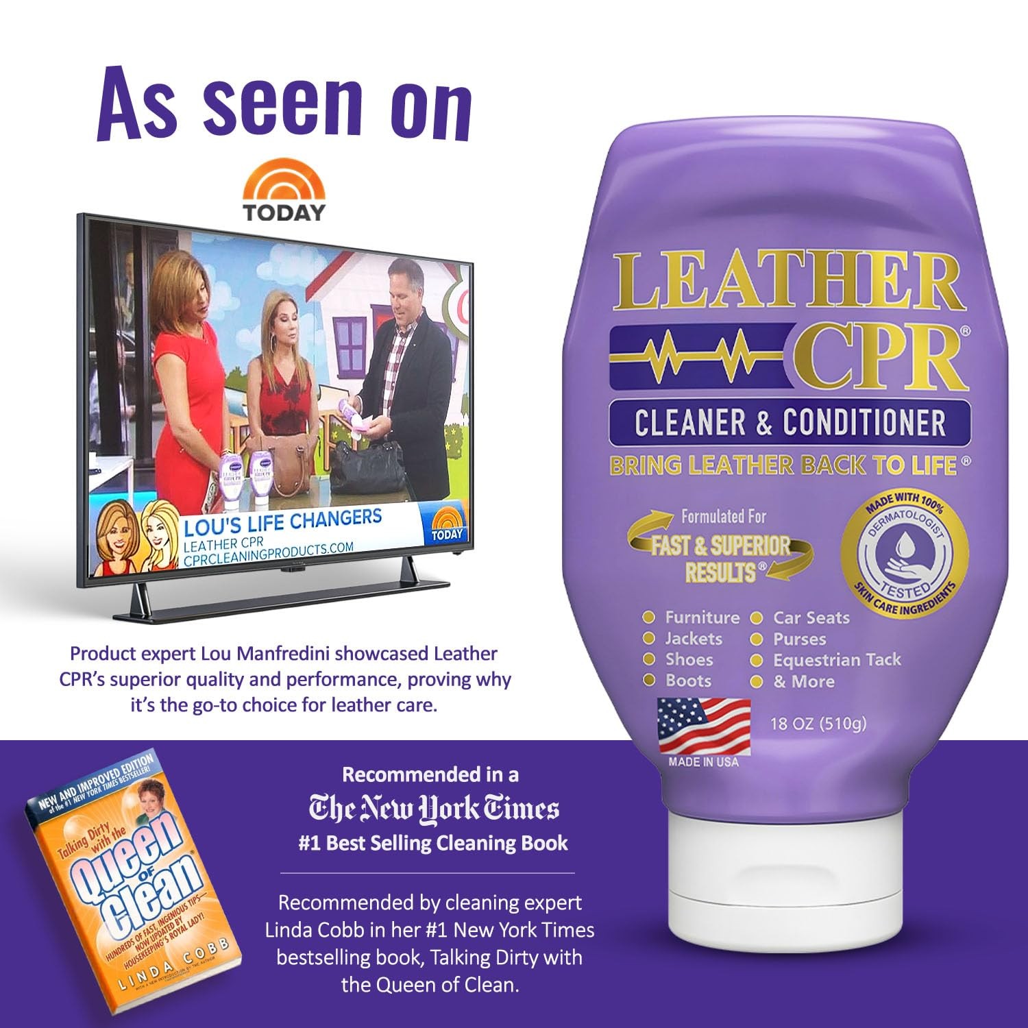 Leather CPR Cleaner & Conditioner 18oz