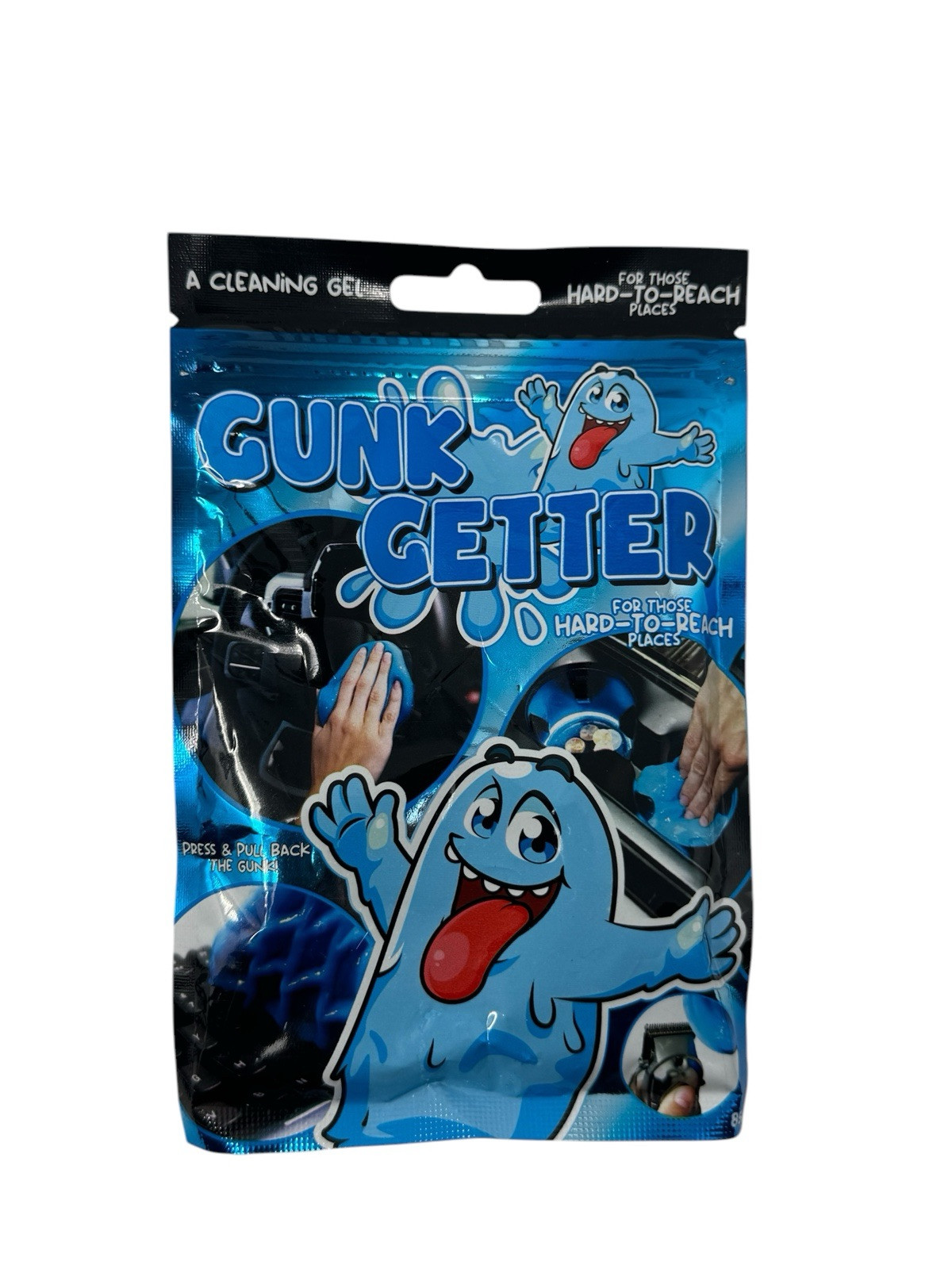 2-New Gunk Getter for Cleaning Gel for Those Hard to Reach Places