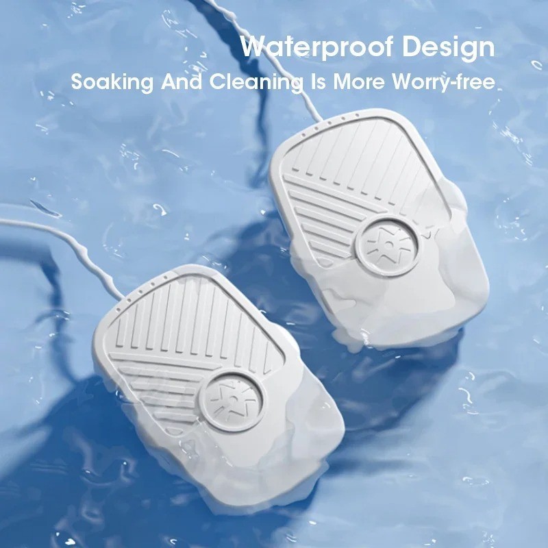 Portable Ultrasonic Fruit Vegetable Cleaner IPX7 Waterproof USB Food Washer