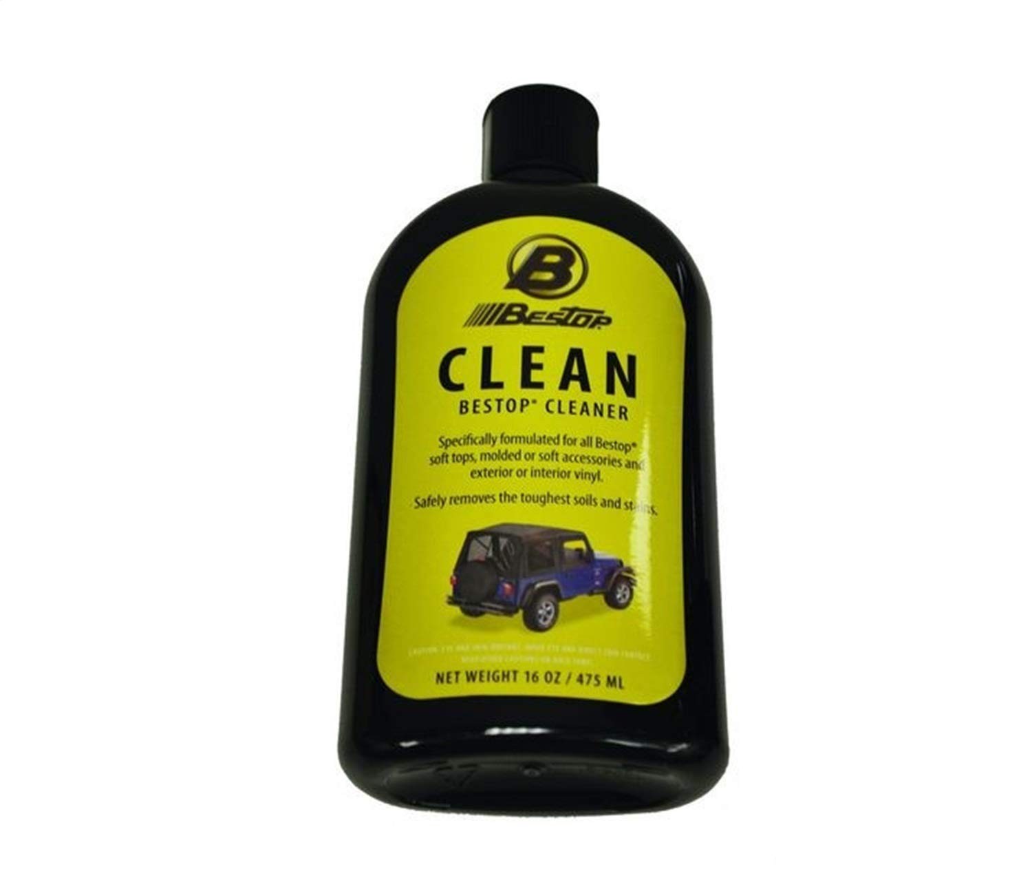 Bestop Cleaner 16Oz Automotive Soft Top Fabric Cleaner Non Toxic Residue Free
