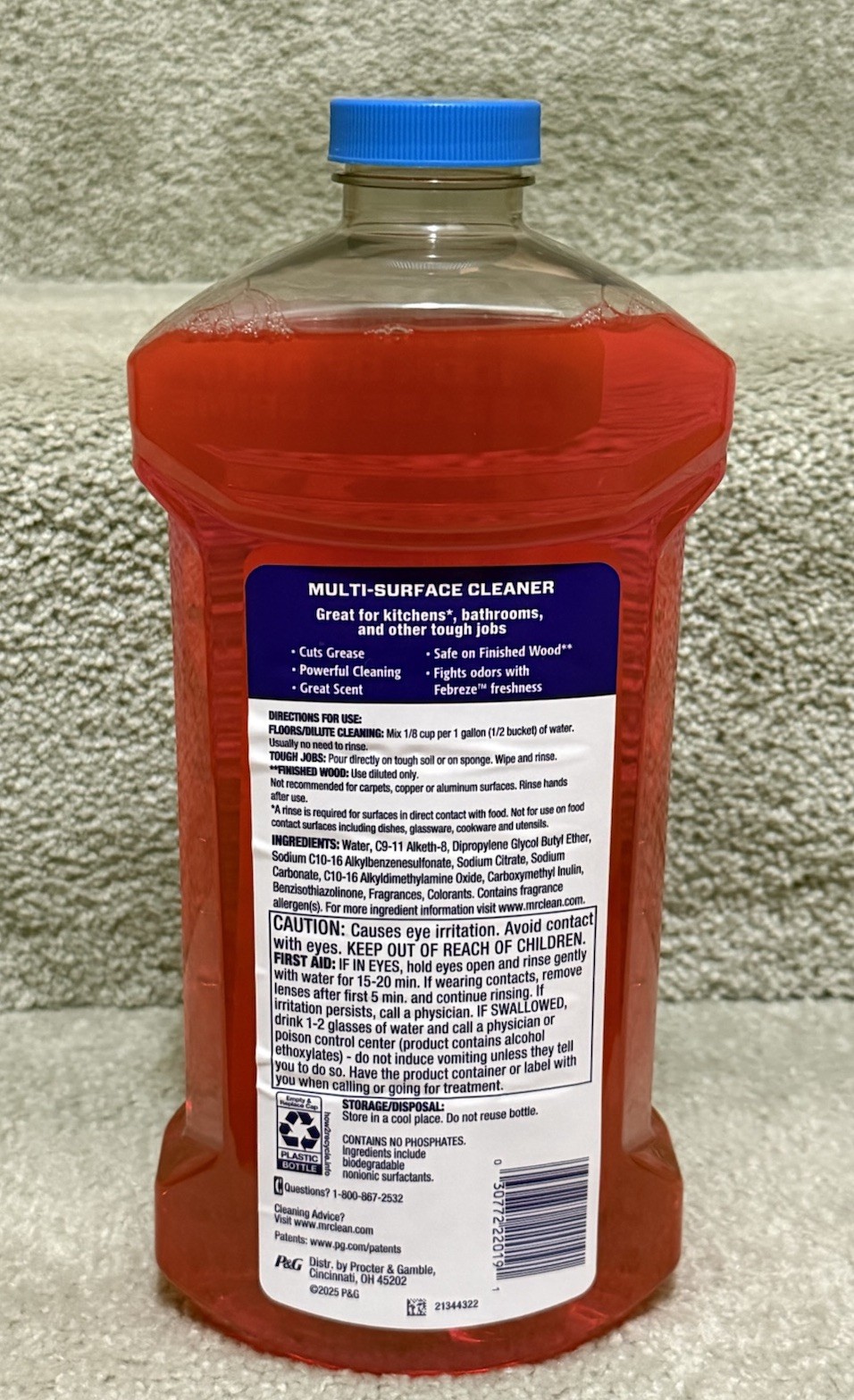 Mr. Clean Febreze Watermelon Multi-Surface Cleaner 41 oz
