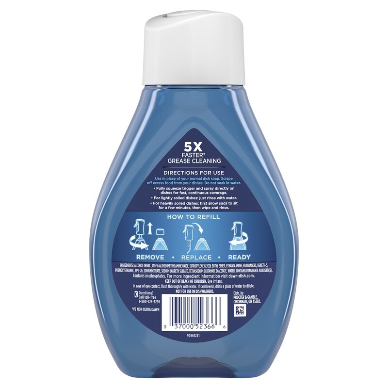 Dawn Platinum Powerwash Fresh Scent Liquid Dish Spray Refill 16 oz 1 pk