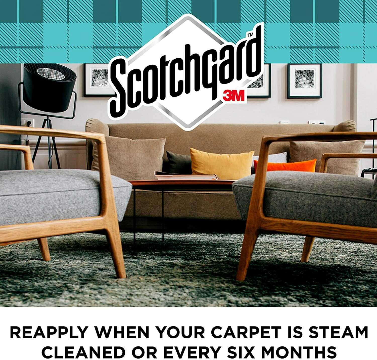 (2-Pk) 3M Scotchgard FABRIC RUG CARPET Deep Foaming Easy Release STAIN CLEANER