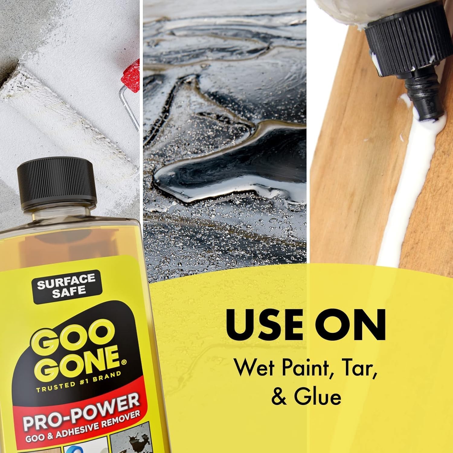 Spray Pro-Power Adhesive Remover with Scraper, Professional Strength, Easily …