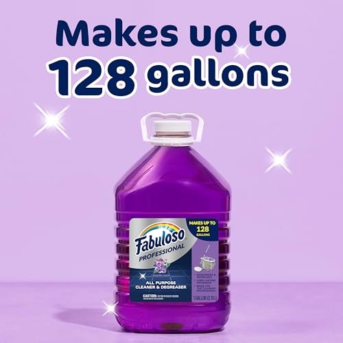 Fabuloso Professional All Purpose Cleaner & Degreaser, Lavender, 1 Gallon