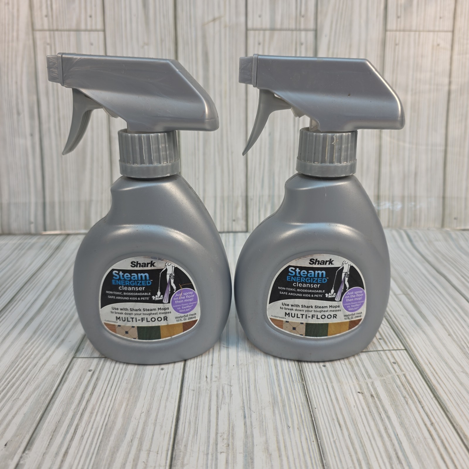 2 -Shark Steam Energized Cleanser Multi Floor 10oz Waterfall Fresh Discontinued