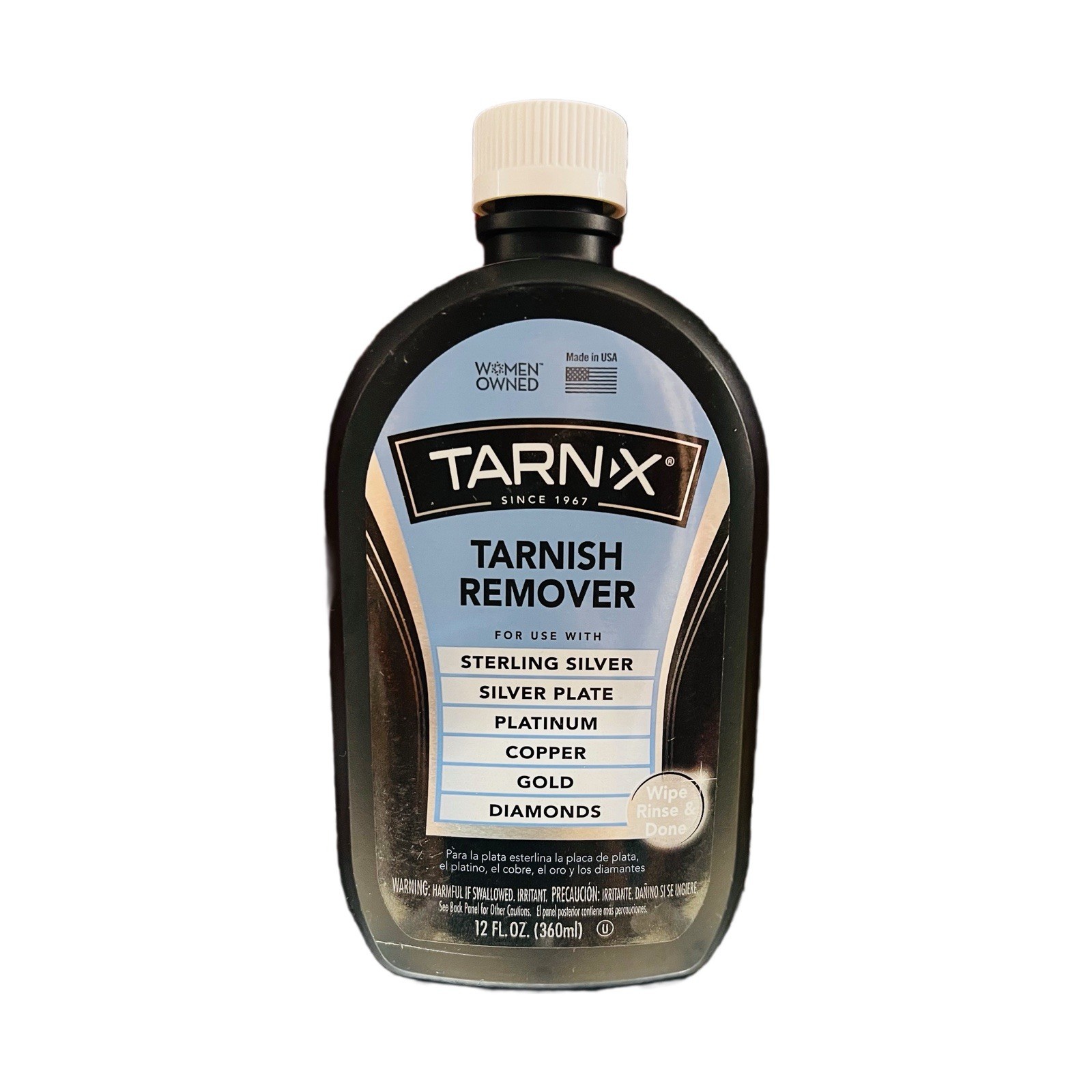 Tarn-X Tarnish Remover, 12 Ounce Bottle (Packaging May Vary)