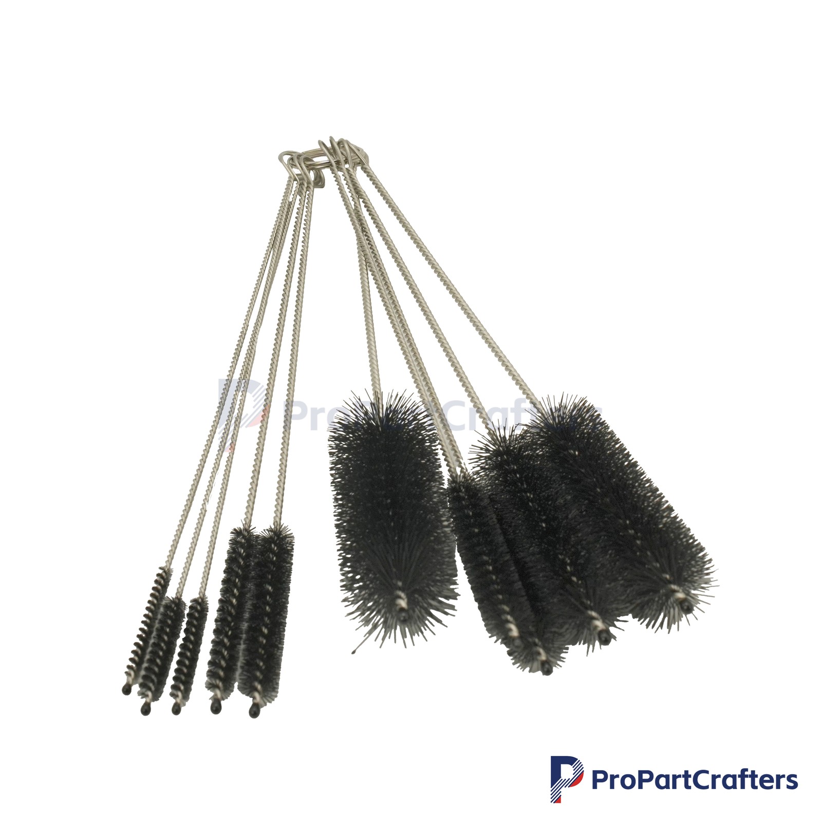 NEW 10PCS Set Nylon Small Long Cleaning Straw Brush Cleaner Bottle Tube Pipe