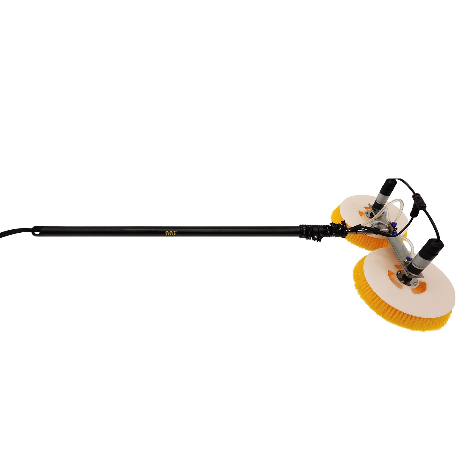 Double Head Photovoltaic Panel Cleaning Machine Glass Brusher Cleaner 110V 4m