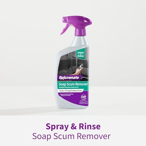 Soap Scum Remover 24 Oz Spray Non-Toxic Non-Abrasive Glass Tile Shower No