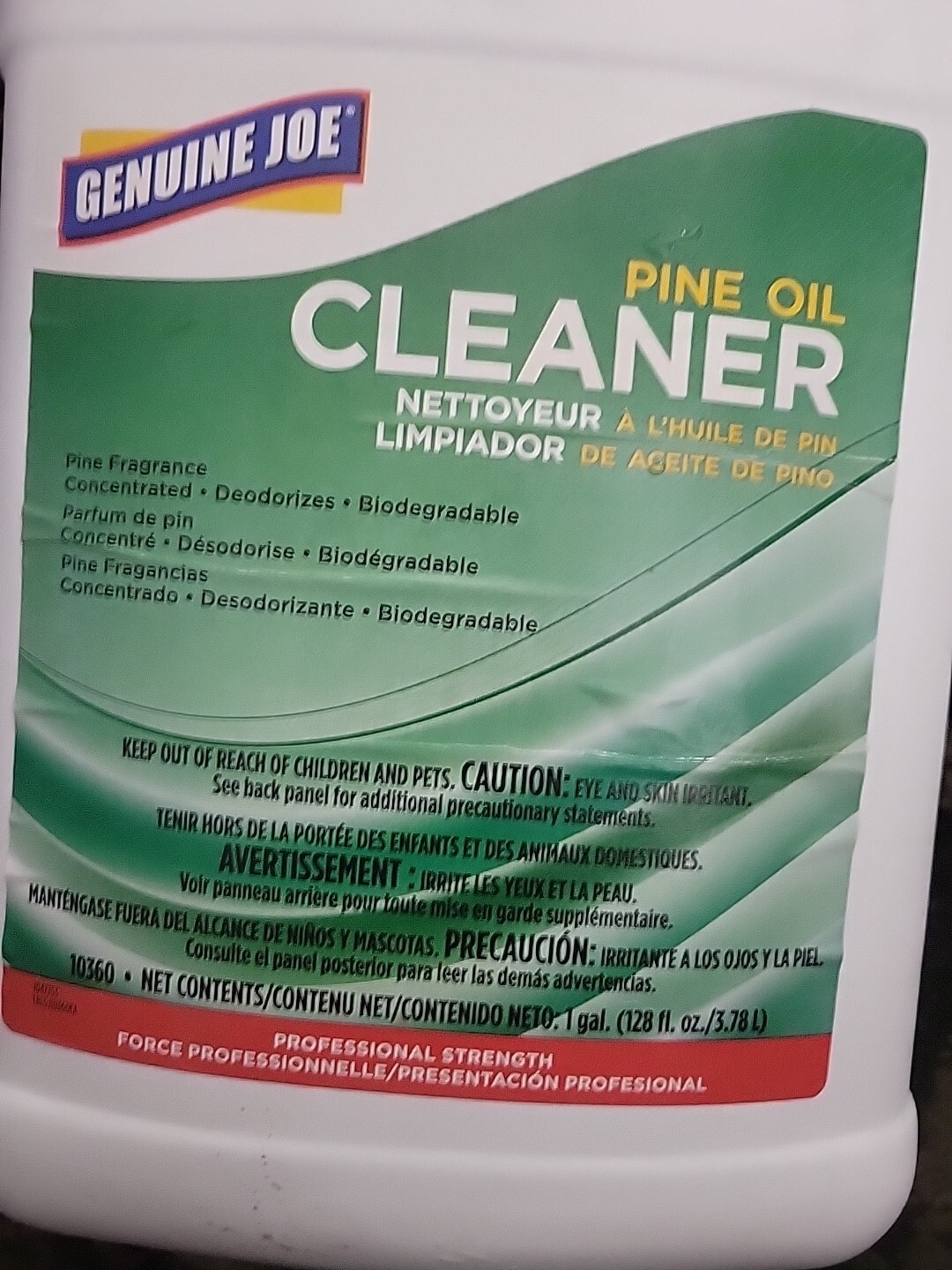 Genuine Joe Pine Oil Cleaner 1 Gallon