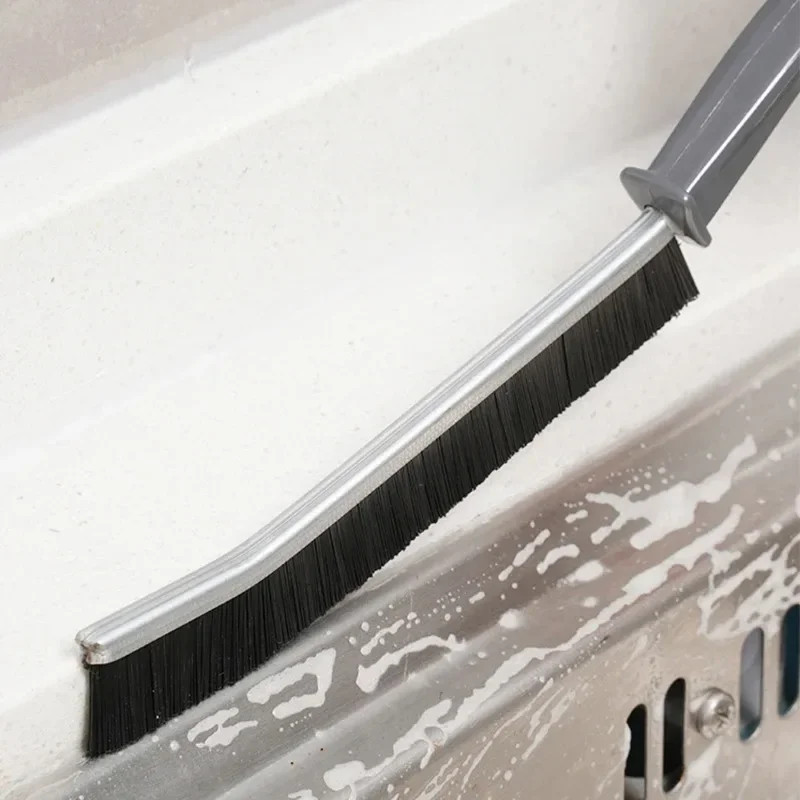 Grout Gap Cleaning Brush Hard Bristle Tile Joint Shower Floor Cleaner Set