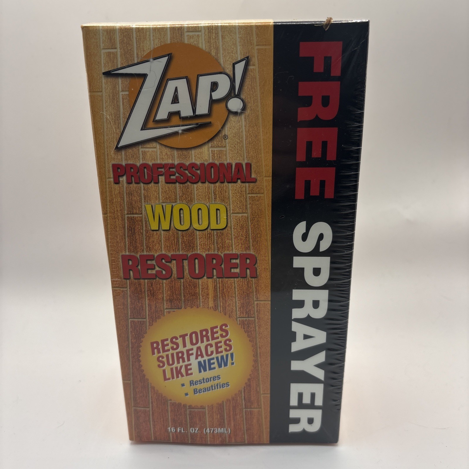 ZAP Professional Wood Restorer 16 oz w/Sprayer Restores Surfaces NEW Sealed