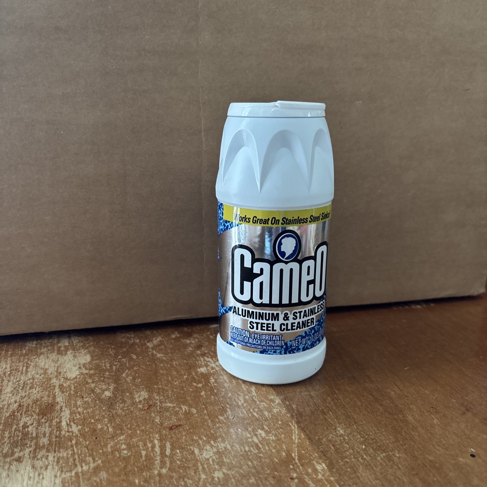 CAMEO Aluminum Stainless Steel Powder Cleaner 10 Oz No Phosphorus Discontinued