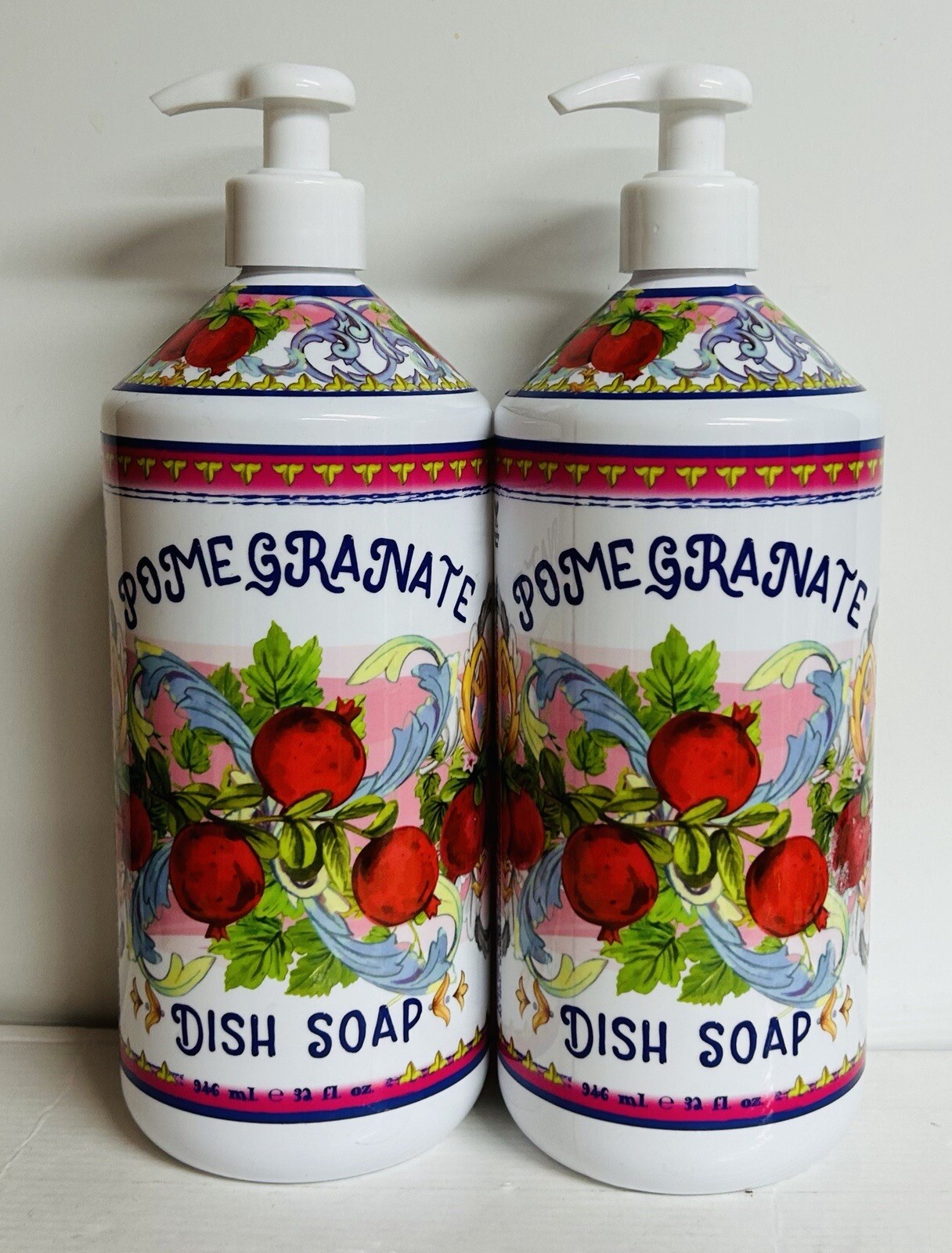 2-Pack Home & Body ~ Pomegranate Dish Soap 32 fl oz Each