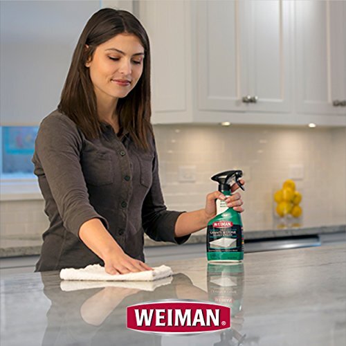 Weiman Granite Cleaner and Polish – 12 Fluid Ounce – Enhances Assorted Sizes