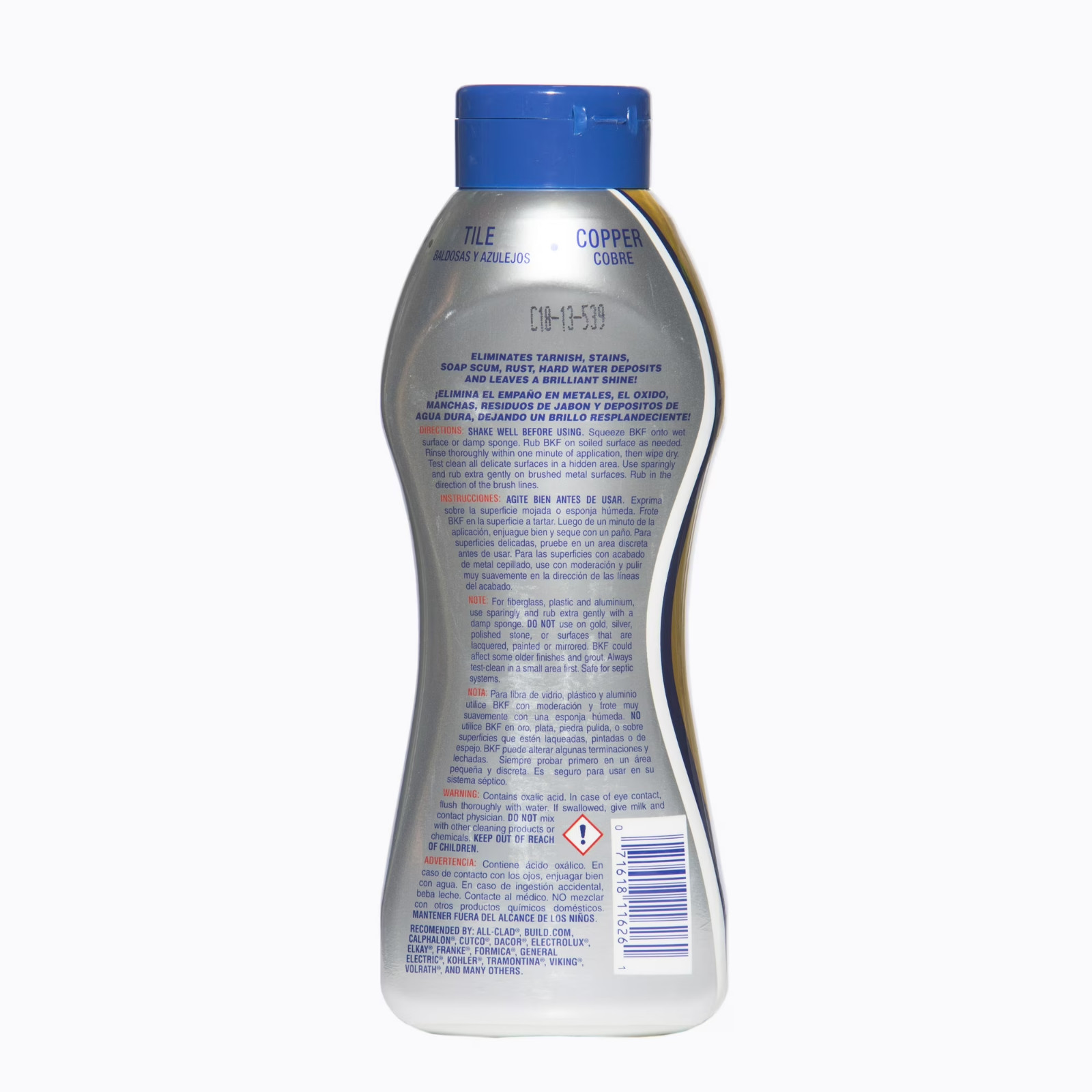 BAR KEEPERS FRIEND SOFT CLEANSER LIQUID ALL-PURPOSE – 26 OZ